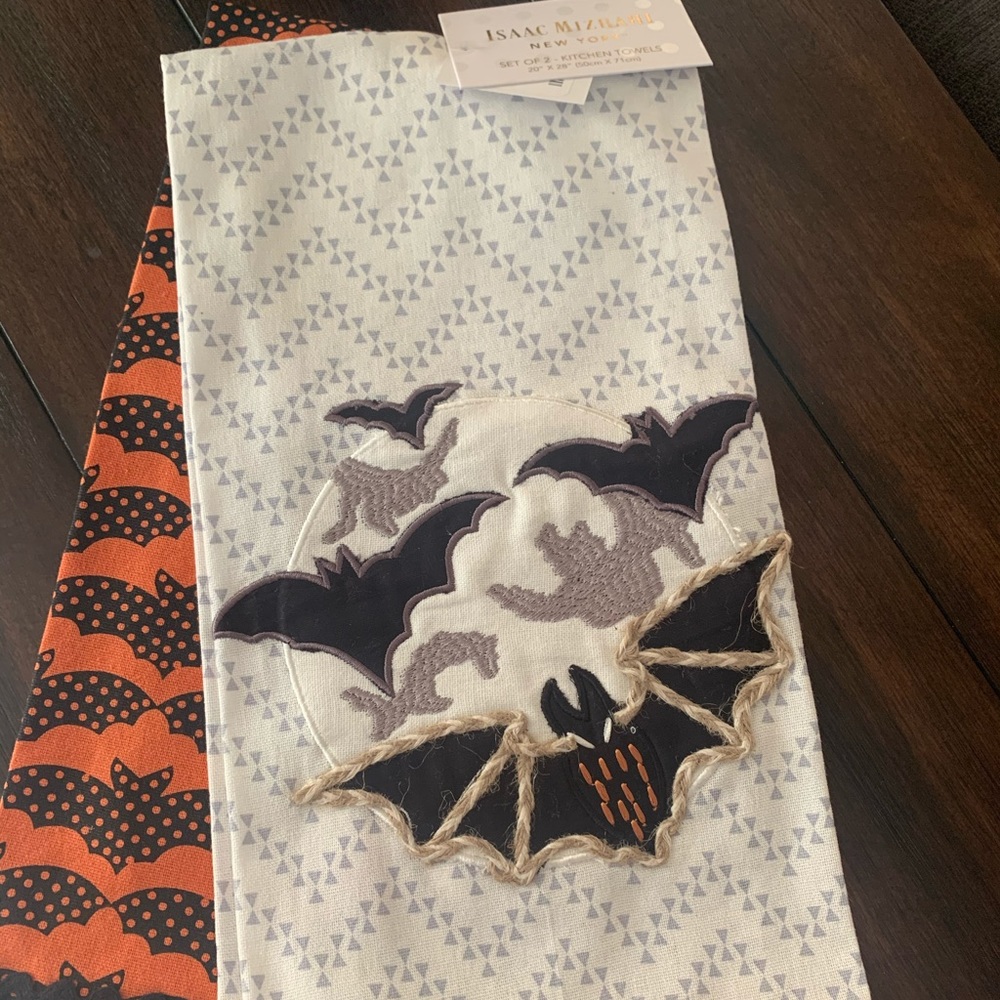 Set of Halloween Kitchen Towels